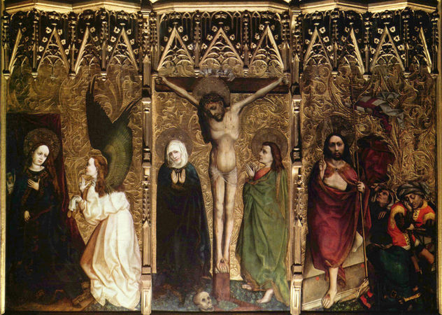 Tucher Altar, central panel, scenes