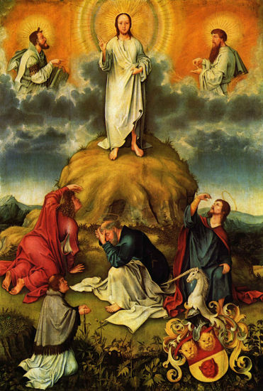 La transfiguración de Cristo 