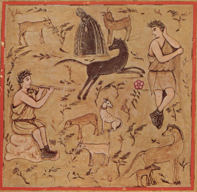 Las Georgicas de Virgilio, Libro III, Escena