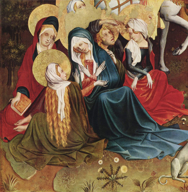 Thomas Altar, fragment of the central panel, scene