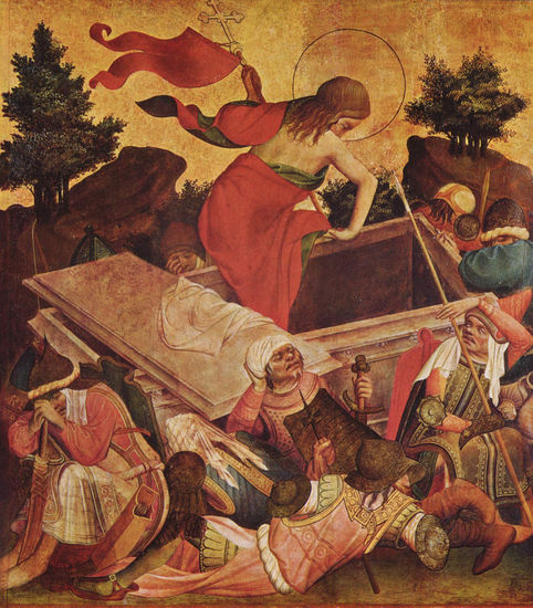Thomasaltar, fragmento del ala interior derecha, escena superior 