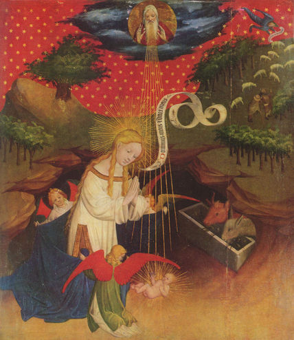 Thomasaltar, Szene
