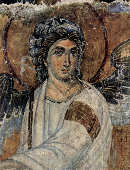 Frescos in the...