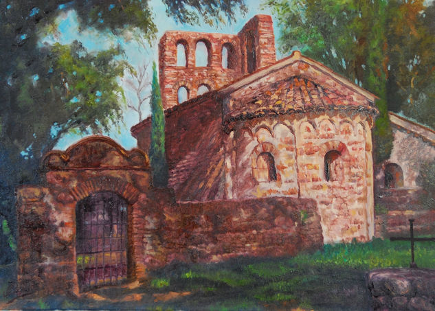 Ermita Oil Canvas Landscaping