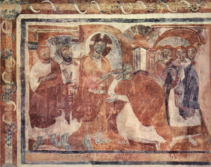 Fresco of the...