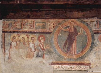Cycle of frescoes,...