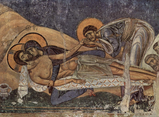 Frescos en la iglesia de Nerezi, escena 