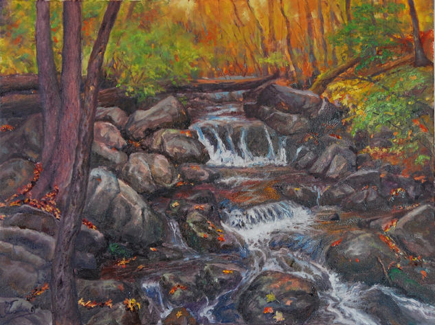 RÍo Oil Canvas Landscaping