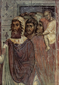 Frescos in the...