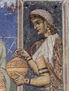 Frescos en la iglesia de Nerezi, escena