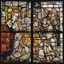 Stained Glass Window of Notre-Dame de Romont, Scene