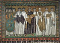 Mosaics in San Vitale in Ravenna, scene