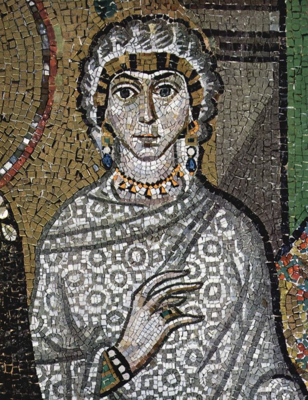 Mosaics in San Vitale in Ravenna, scene