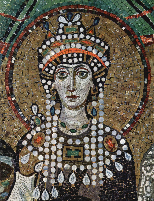 Chormosaiken en San Vitale en Rávena, escena