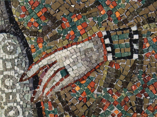 Mosaics in San Vitale in Ravenna, scene