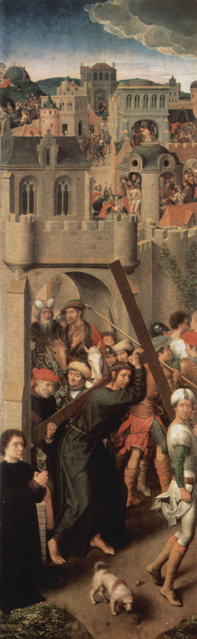 Altartriptychon de la iglesia de Santa María de Lübeck, ala izquierda