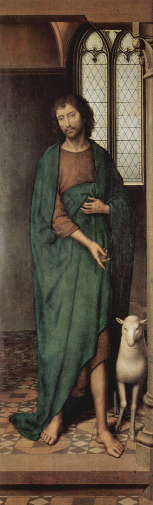 Altartriptychon de la iglesia de Santa María de Lübeck, ala exterior derecha