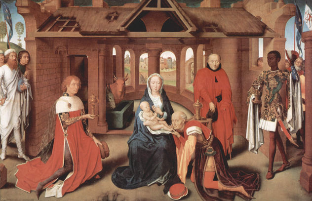 Dreikönigsaltar, Central Panel
