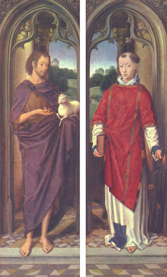 Saint John the Baptist and Saint Lawrence 