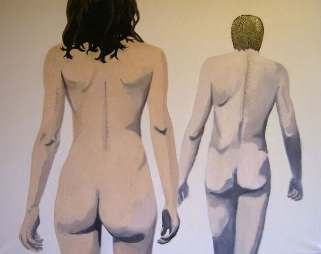 Distancia Oil Canvas Nude Paintings