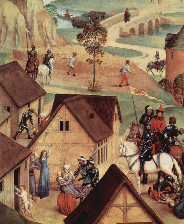 Scenes from the Life of Mary, Detail