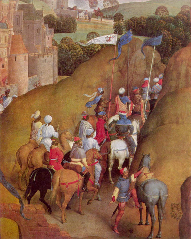 Escenas de la vida de María, detalle