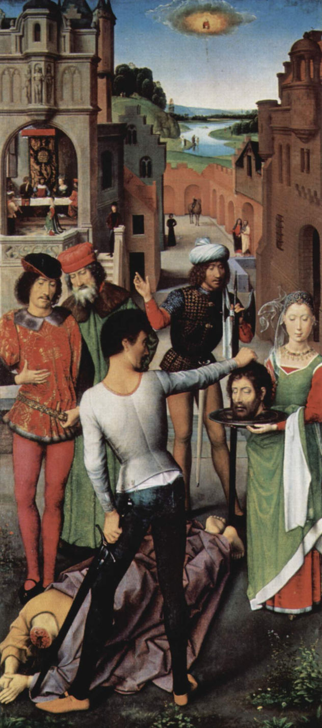 Triptychon de la Mística Boda de Santa Catalina de Alejandría, ala izquierda
