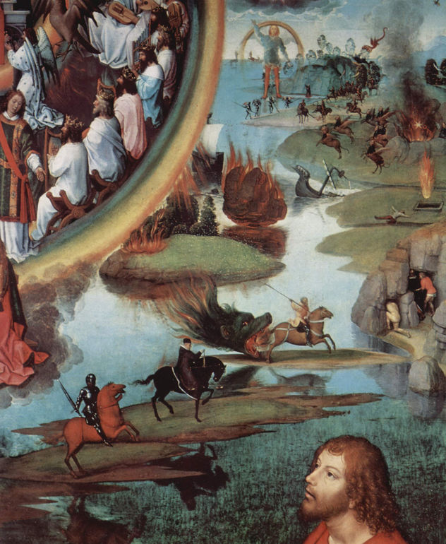 Triptychon de la Mística Boda de Santa Catalina de Alejandría, ala derecha