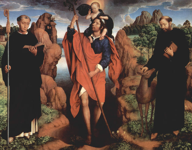 Triptych of Willem Moreel, central panel 