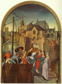 Ursulaschrein, scene