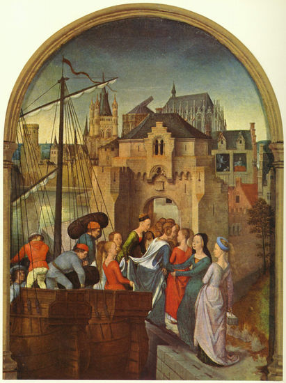 Ursulaschrein, scene 