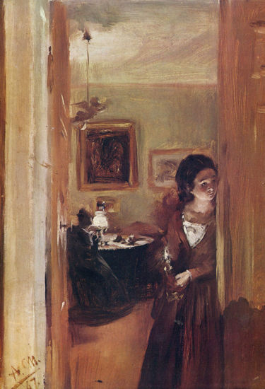 Living Room with the Artist's Sister 