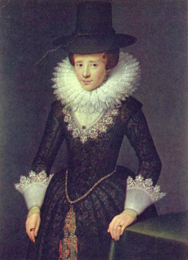 Porträt der Anna Boudaen Courten