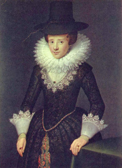 Porträt der Anna Boudaen Courten 