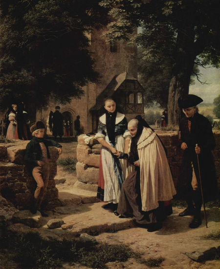 Braunschweig Peasants Going to Church 