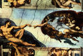 Bóveda de la Capilla Sixtina, fresco, historias del Génesis, escena principal