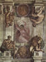 Ceiling of the Sistine Chapel, fresco, stories of Genesis, main scene