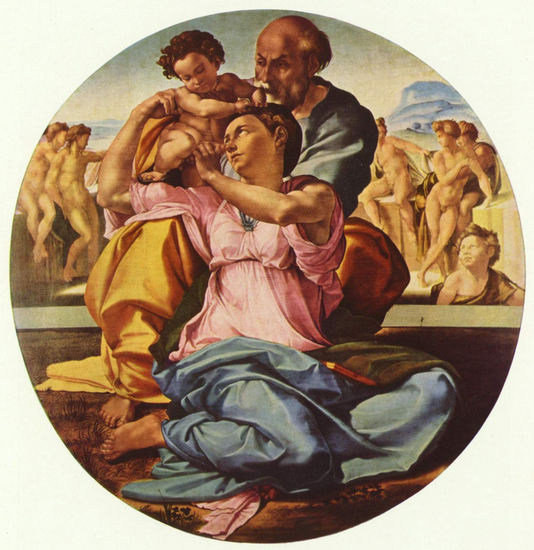 The Sacred Family, tondo 