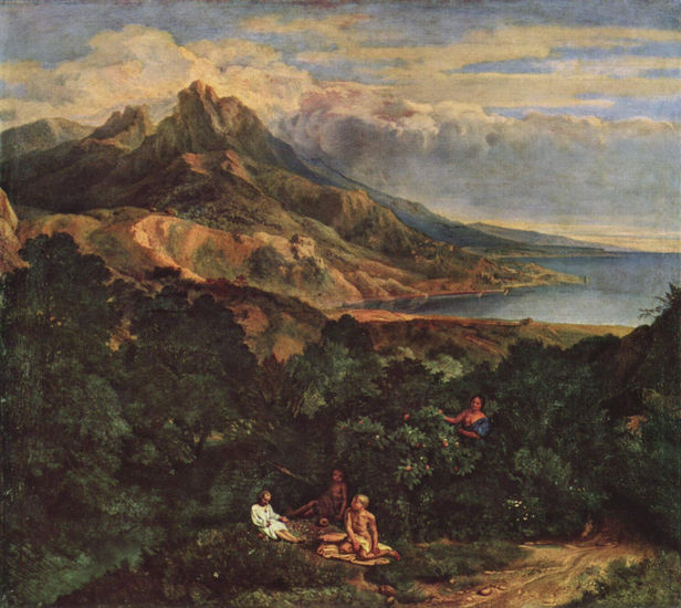 Italian Coastal Landscape 