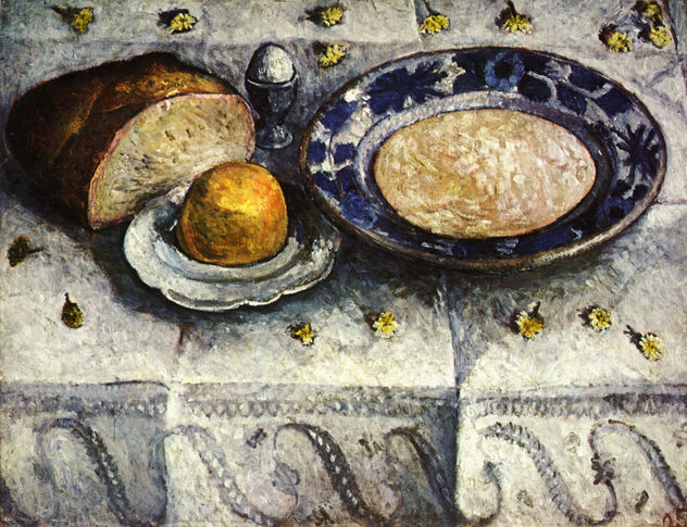 Still Life with Milk (Breakfast Table)
