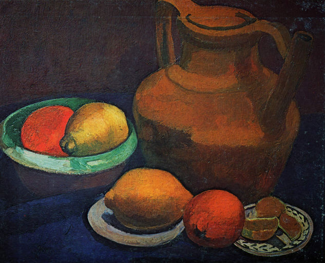 Still Life with Clay Jug 