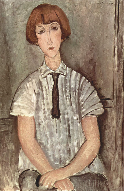 Niña con blusa
