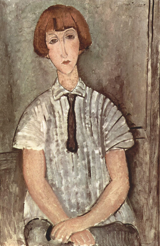 Niña con blusa