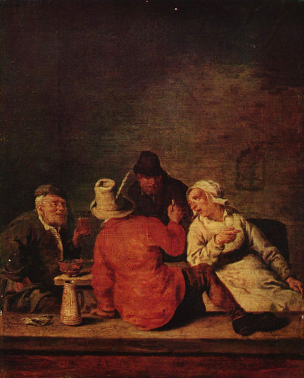 Peasants in the Tavern 