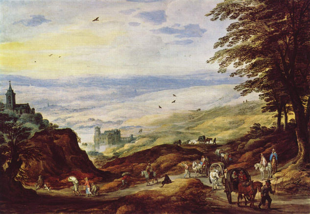 Landscape with a Wide Distant View 