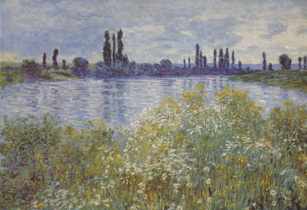 On the Banks of the Seine Near Vétheuil 