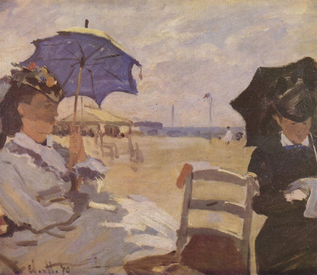 At the Beach of Trouville 