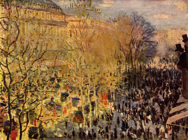 Boulevard of the Capuchins in Paris