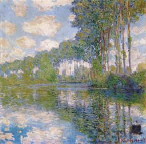 Poplars by the Epte