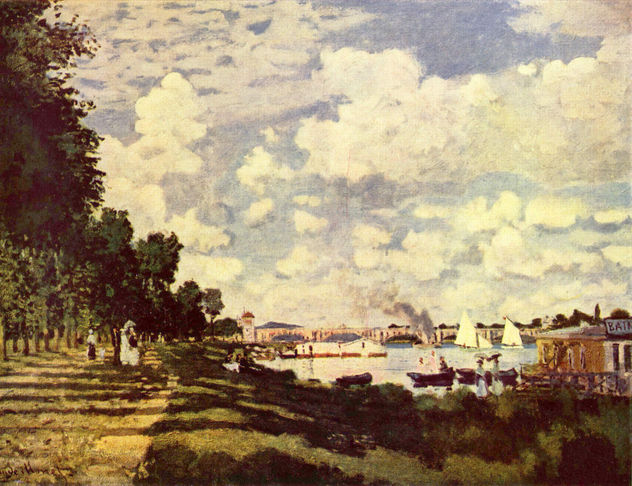 Cuenca del Sena cerca de Argenteuil